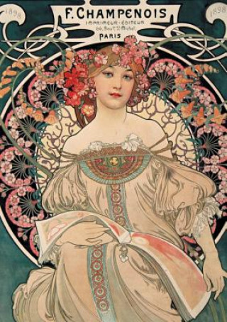 Carnet Ligné Ligné Affiche Mucha, Imprimerie Champenois (Alphonse Mucha)(Brožovaná)