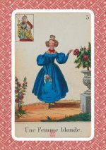 Carnet Ligné Cartomancie, Femme Blonde, 18e Si?cle