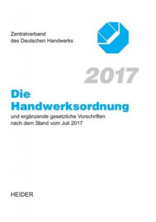 Die Handwerksordnung 2017