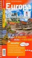 Europa atlas samochodowy 1:1 500 000