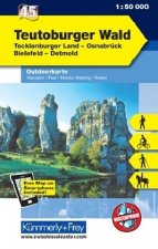 Outdoorkarte Teutoburger Wald 1:50 000