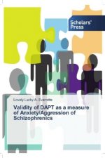 Validity of DAPT as a measure of Anxiety/Aggression of Schizophrenics