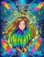 Feathers and Dreams: Adult coloring book, Art therapy