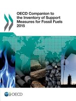 OECD companion to the inventory of support measures for fossil fuels 2015