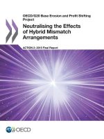 Neutralising the effects of hybrid mismatch arrangements