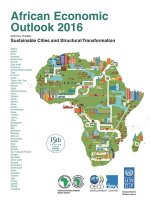 African economic outlook 2016