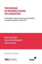 Tres décadas de desarrollo rural en la Argentina: Continuidades y rupturas de intervenciones públicas en contextos cambiantes (1984-2014)