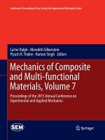 Mechanics of Composite and Multi-functional Materials, Volume 7