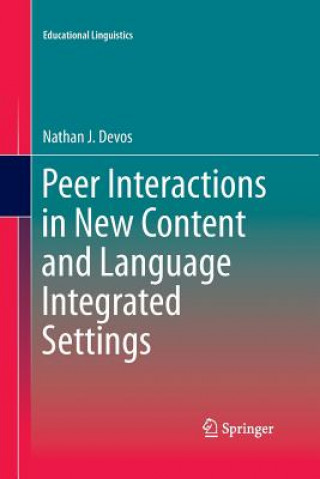 Peer Interactions in New Content and Language Integrated Settings