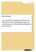 Die gesetzliche Frauenquote. Warum der Weg einer reinen Selbstregulierung von Unternehmen in Deutschland unbegehbar geworden ist