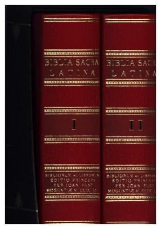 Biblia Sacra Latina - Gutenberg-Bibel,  I & II
