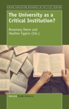 University as a Critical Institution?