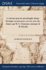 dernier jour de missolonghi