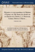 Memoires et correspondance de Madame d'Epinay