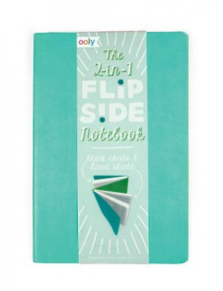 The Flipside Double Sided Notebook - Teal