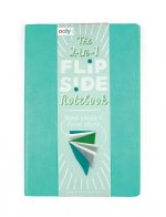 The Flipside Double Sided Notebook - Teal