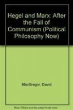 Hegel and Marx