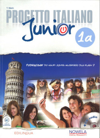 Progetto Italiano Junior 1A 7 Podecznik + CD