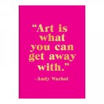 Andy Warhol Hardcover Book of Sticky Notes