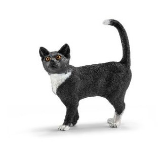 Schleich Katze stehend, Kunststoff-Figur