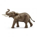 Schleich Afrikanischer Elefantenbulle, Kunststoff-Figur
