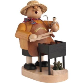 Erzgebirge Räuchermännchen Grillmeister