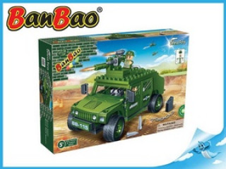 BanBao stavebnice Defence Force vozidlo Humvee 203ks