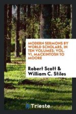 Modern Sermons by World Scholars, in Ten Volumes; Vol. VI, Mackintosh to Moore