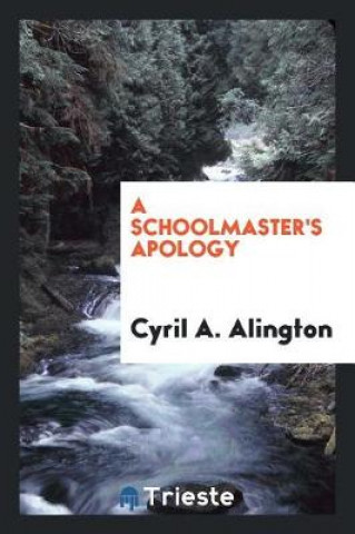 Schoolmaster's Apology