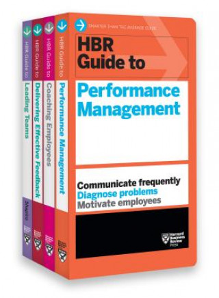 HBR Guides to Performance Management Collection (4 Books) (HBR Guide Series) (Harvard Business Review,Mary Shapiro)(Miękka)