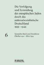 Deutsches Reich und Protektorat Böhmen und Mähren Oktober 1941 - März 1943