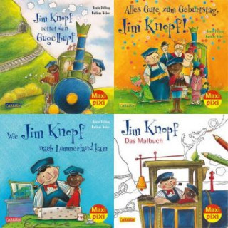 Maxi-Pixi-Serie Nr. 65: 4er Bundle: Jim Knopf (4x1 Exemplar)