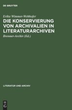Konservierung von Archivalien in Literaturarchiven