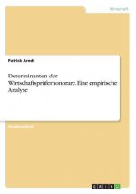 Determinanten der Wirtschaftsprüferhonorare. Eine empirische Analyse