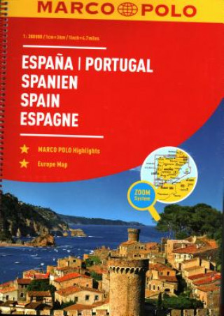 Spain and Portugal Marco Polo Road Atlas