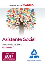 Asistentes Sociales, Comunidad de Madrid. Temario específico 2