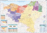 Euskal Herriko mapa fisiko/politikoa