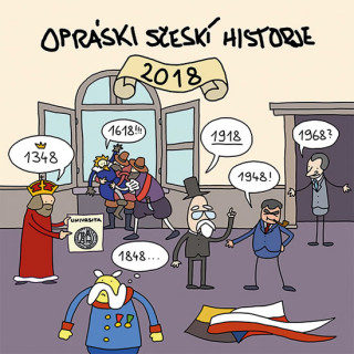 Opráski sčeskí historje - nástěnný kalendář 2018