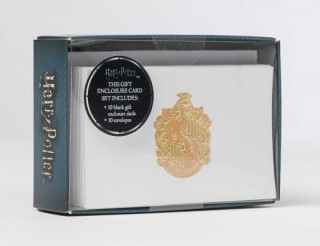 Harry Potter: Hufflepuff Crest Foil Gift Enclosure Cards
