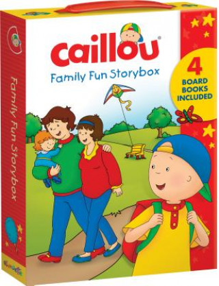 Caillou: Family Fun Story Box: Includes 4 Board Books