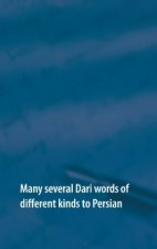 Many Several Dari Words of Different Kinds to Persian