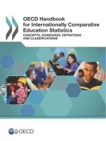 OECD handbook for internationally comparative education statistics