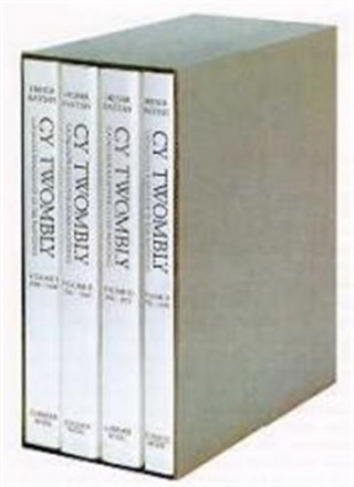Cy Twombly, Catalogue Raisonne of the Paintings, 4 Vols.