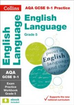 AQA GCSE 9-1 English Language Exam Practice Workbook (Grade 5)