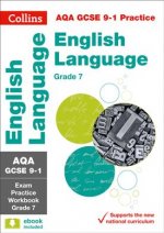 AQA GCSE 9-1 English Language Exam Practice Workbook (Grade 7)