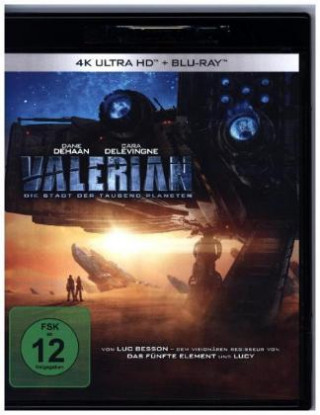 Valerian - Die Stadt der tausend Planeten UHD Blu-ray