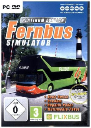 Fernbus Simulator, 1 DVD-ROM (Platinum Edition)