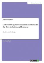 Untersuchung verschiedener Einflüsse auf die Bereitschaft zum Ehrenamt
