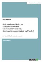 Gleichstellungshindernis Reproduktionsarbeit. Geschlechterverhältnis, Geschlechtergerechtigkeit im Wandel?