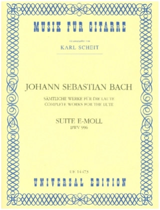 Suite E-Moll BWV 996